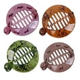 thumbnail image 4 of Pinzas para el pelo de plátano Hugo 4 colores peine doble Accesorios para el peinado del cabello, 4 of 10