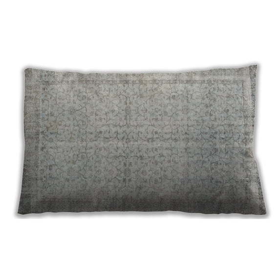 Ahgly Company Outdoor Rectangular Contemporary Lumbar Throw Pillow, 13 inch by 19 inch