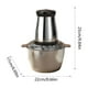 thumbnail image 3 of Aparatos de cocina, Accesorios de cocina, Picadora de carne eléctrica para el hogar, Cocina de alta potencia, cinco cuchillas, Baozi, llenadora de carne, picadora de carne multifuncional, Picadora de, 3 of 7