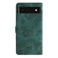 thumbnail image 2 of Compatible with Google Pixel 6 Embossed Butterfly Case with Wallet and Kickstand Cover, 2 of 5