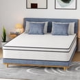 thumbnail image 2 of YRLLENSDAN Queen Mattress in a Box, Foam Spring Hybrid Mattress, Medium Firm Queen Mattress 12 Inch, Fiberglass Free Mattress Queen Double Bed Mattress, 2 of 9