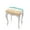 Beach Ocean Wave, variant on FOR U DESIGNS Starfish Seashell Beach Print Stool Covers Rectangle 2 pcs Removable Bar Stool Seat Covers Soft Vanity Bench Cover Stool Upholstered Protector Slipcover