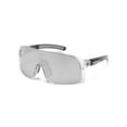 thumbnail image 4 of Oversized Futuristic Shield Wrap-Around Sunglasses - XL Retro Sport Style for Outdoor Beach Wear, 4 of 8