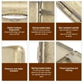 thumbnail image 4 of Vintage Brass  Box, Metal  Case Box Retro Double Sided Spring Clip Open Pocket Holder  Storage Case, 4 of 8