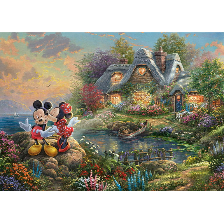 Thomas Kinkade Disney's Collection 1000 Pieces Schmidt Timeless Jigsaw  Puzzle