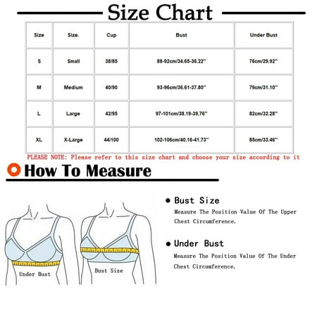 Fesfesfes Women Fashion Bra Wireless Underwear One-Piece Bra Everyday Underwear High Support Bras for Women