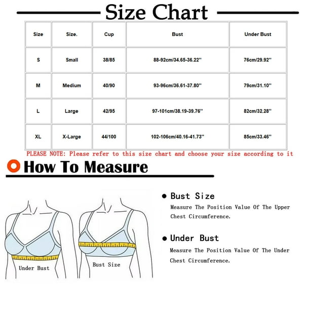 EQWLJWE Women's Lace Oversized Support Bra Comfortable And Breathable  Gathered Shaped Bra With Widened Bottom Bra Bra For Plus Size Clearance For  Women 