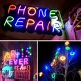 thumbnail image 3 of shiyou-[New Version Hard Structure 5 Splitter 2Meter Neon Strip Light Wire, 3Mode Stay/Slow/Fast Flash EL Wire Lights for Cosplay Dress Party Decoration (Blue), 3 of 4