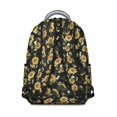 thumbnail image 2 of Sunflower and Butterfly Design School Backpack for Students Durable and Adjustable Strap Backpack with Artistic Yellow Floral Pattern, 2 of 6