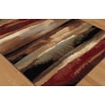 thumbnail image 2 of Tayse Festival Area Rug 8900 Contemporary Multi Paintstrokes Stripes 7'10'' x 10'3'' Rectangle, 2 of 2