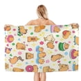 thumbnail image 2 of Capybara Bath Towel Soft and Highly Absorbent for Adults, 2 of 7