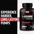 thumbnail image 6 of Force Factor L-Arginine 3000mg Nitric Oxide Booster for Men to Enhance Blood Flow, Circulation, Muscle Pumps & Workout Performance, 150 Capsules, 6 of 11