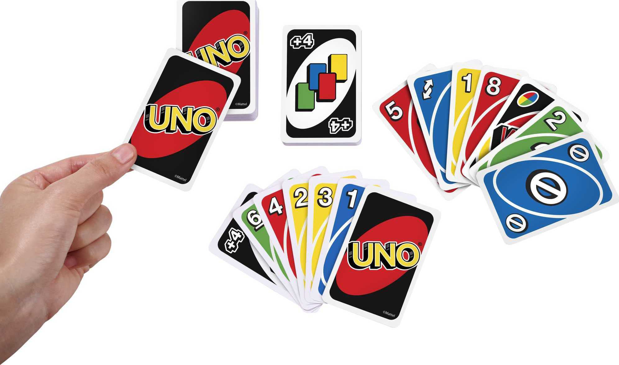 UNO Classic Card Game Matching Colors and Numbers Fun For Family for sale online 