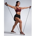 thumbnail image 3 of CRZ YOGA Butterbreeze Criss Cross Back Sports Bras for Women Padded Workout Training Top, 3 of 5