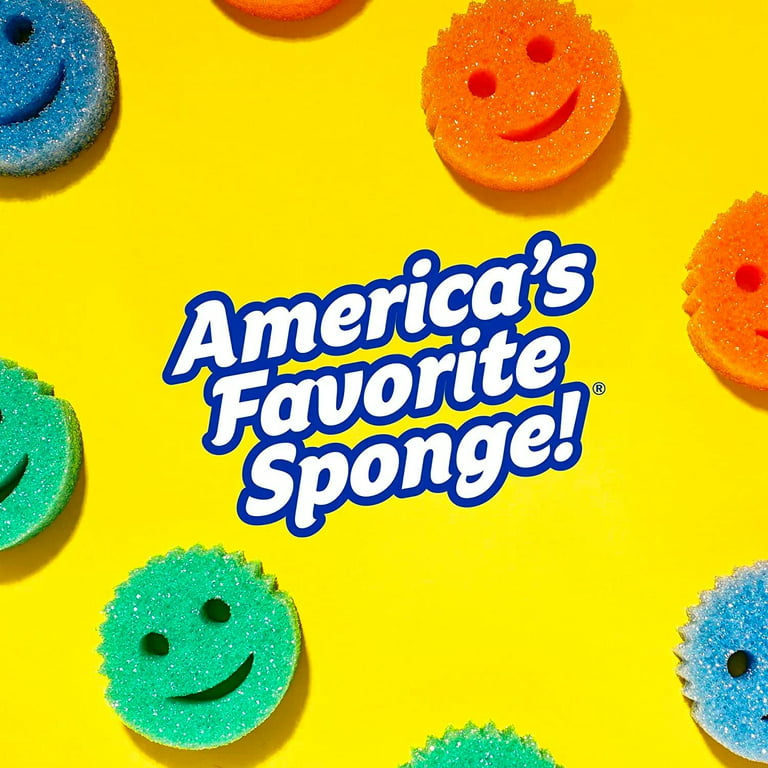 Scrub Daddy Scrub Mommy - Scratch-Free Multipurpose Dish Sponge - BPA Free  & Made with Polymer Foam - Stain & Odor Resistant Kitchen Sponge (3 Count)  : Health & Household 