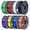 Pla Bundle - Clear, variant on 250g PLA Filament 1.75mm Bundle,3D Printer Filament Bundle Multicolor, Neatly Wound PLA Filament, Individually Vacuum Packed,250g Spool,8 Rolls,Black White Grey Transparent Red Blue Orange Green