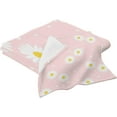 thumbnail image 2 of GZHJMY Pink Daisy Bath Towel Set, Pure Cotton Washcloth Lightweight and Highly Absorbent Quick Drying Towels for Bathroom（382）, 2 of 7