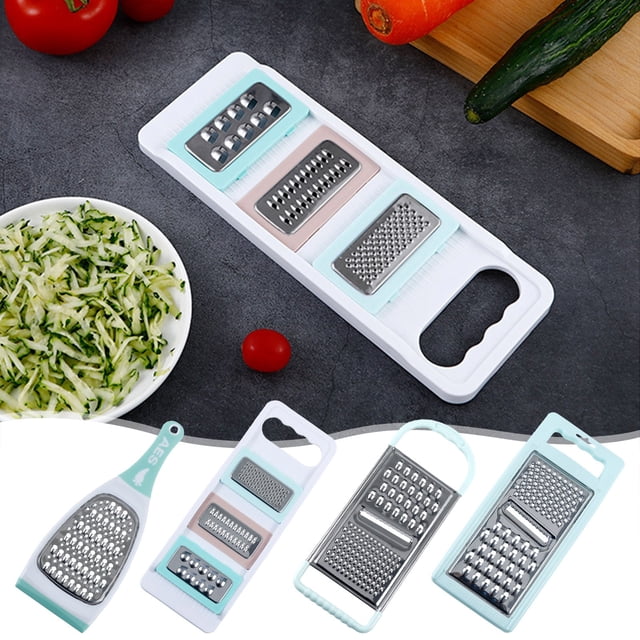 Stainless Steel Grater under $5! CQCYD Multifunctional Stainless Steel Grater, Vegetable Cutter Shredder, Radish Potato Slicer, Kitchen Cooking Tool, Easy Clean Design, Rust Proof Material