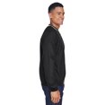 thumbnail image 3 of UltraClub 8926 Adult Long-Sleeve Microfiber Crossover V-Neck Wind Shirt, 3 of 3