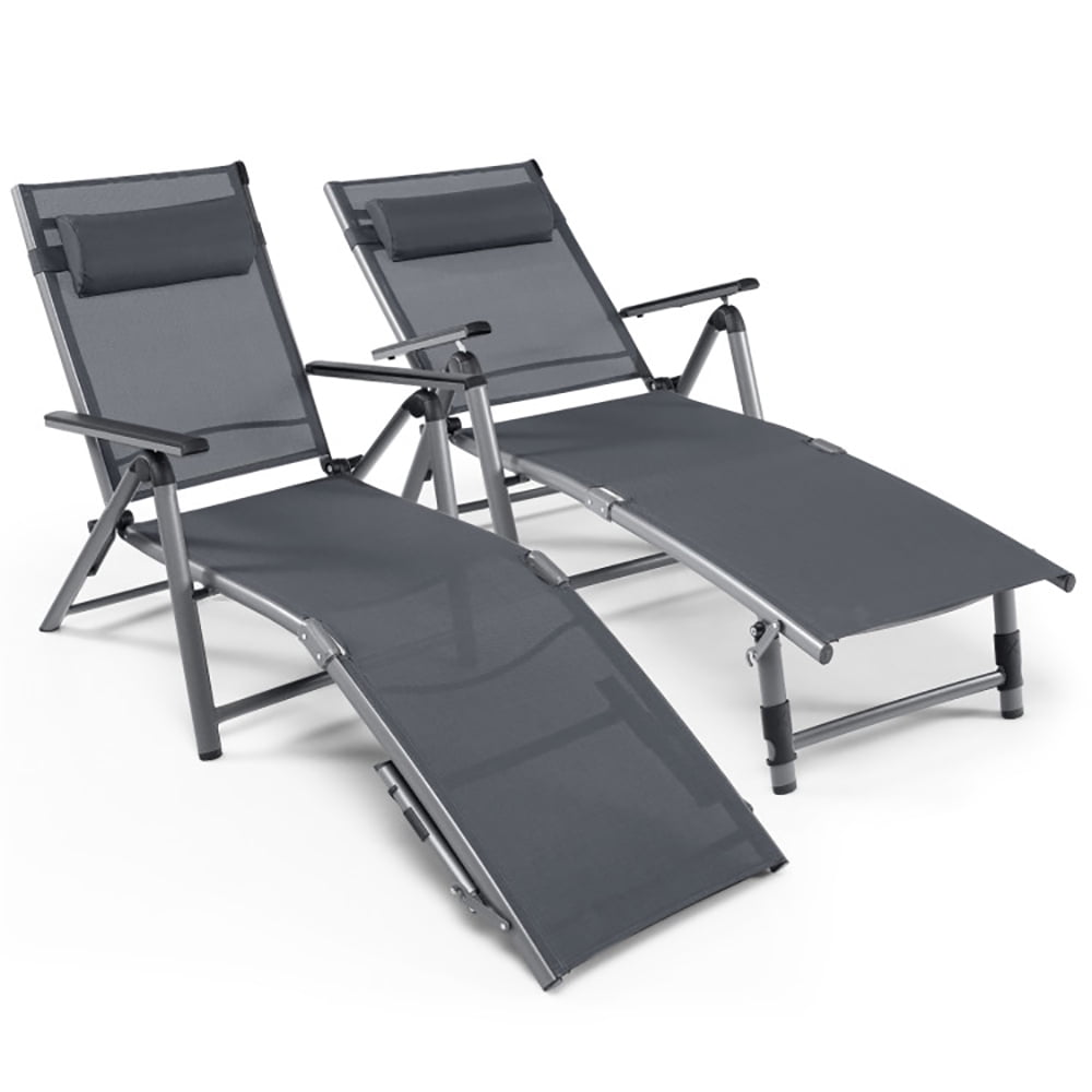 Aimee Lii Outdoor Aluminum Chaise Lounge Chair with Quick-Drying Fabric, Patio Loungers Aimee Lii Outdoor Aluminum Chaise Lounge Chair with Quick-Drying Fabric, Patio Loungers