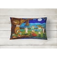 thumbnail image 2 of Carolines Treasures 7415PW1216 Corgi Robin Hood Fabric Decorative Pillow , 12H x16W, multicolor, 2 of 3