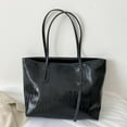 thumbnail image 3 of Ladies Satchel Fashion High Capacity Leather Handbag Single Shoulder Tote-bag, 3 of 9
