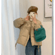 thumbnail image 3 of Chaqueta de plumón para mujer, chaqueta de plumón de pato 90% gruesa, cuello de béisbol coreano, diseño con cordón, nueva moda callejera 2024, parkas casuales, 3 of 5