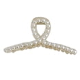 thumbnail image 1 of Pince à Cheveux Femme Fausse Perle Rétro Antidérapante Pince à Cheveux Barrette, 1 of 10