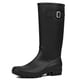 thumbnail image 1 of Botas impermeables para mujer DKSUKO Wellington, color negro, talla 7, 1 of 6