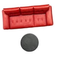 thumbnail image 1 of Modelo de sofá y mesa a escala 1/64 para taller mecánico, decoración de escena, accesorio para diorama de taller mecánico, realista para maquetas de sofá rojo, 1 of 9