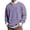 Purple, variant on Quarter Zip Pullover Men 2026 Fall Winter Long Sleeve Casual Stand Collar Waffle Knit Sweaters Mens Pullover Top
