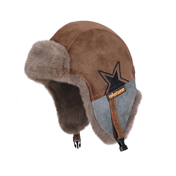 Giaone Thermally Earflap Cap for Hiking Working Outdoor Activity in Chilly Weather