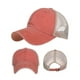 thumbnail image 3 of Gorra de béisbol para hombre - Malla lavada - Sombrero para el sol - Ajustable - Color liso - Talla única - Poliéster, 3 of 3