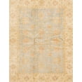 thumbnail image 1 of Ahgly Company Machine Washable Indoor Rectangle Abstract Brown Gold Area Rugs, 7' x 10', 1 of 7