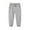 Gray, variant on Boys Girls Sweatpants Athletic Workout Kids Clothes Boys Cotton Pull On School Uniform Casual Elastic Waist Cargo Pants Black 6 Years
