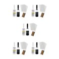 thumbnail image 2 of Maytalsory 2Pcs Réparation Automobile Verre Fluide Pare-Brise DIY Fissure Résine Outil Fixer Voiture Noir Blanc 7cm 5Set, 2 of 6