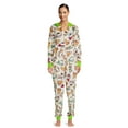 thumbnail image 2 of Teenage Mutant Ninja Turtles Women's Hooded Print Union Suit, Sizes XS-3X, 2 of 6
