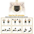 thumbnail image 4 of Ems Abdominal Trainer, Ems Training Device, Abdominal Trainer For At Home, Electric Abdominal Muscle Trainer For Women And Men, Sixpack Complete For A Fit Figure, 4 of 6