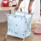 thumbnail image 5 of Cesta de ropa plegable y bolsa para guardar juguetes | Cesto de tela extragrande para dormitorio, habitación infantil | Impermeable y a prueba de olores, color azul cielo o gris, 5 of 6