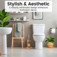 thumbnail image 4 of Toilet Bowl Cleaner Brush with Holder, 14 Inch Beechwood Handle, 4 of 4