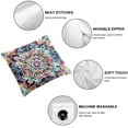 thumbnail image 6 of BANET Persian Ethnic Pattern Boho Pillow Cover Southwest Farmhouse Pillow Cover Home Decor Throw Pillow Case Cushion Cover for Sofa Couch 22x22in, 6 of 7