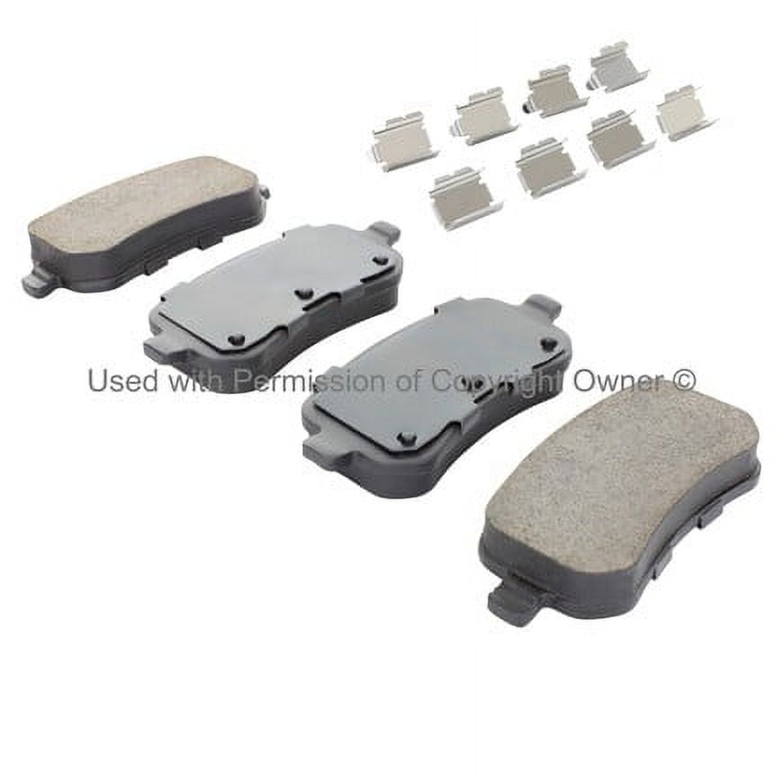 Mpa Electrical 1002-1021M Quality Built Work Force Heavy Duty Brake Pads W/