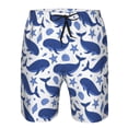 thumbnail image 3 of Fotbe Whale Trajes de Baño Estampados para Hombre, Shorts de Verano de Secado Rápido, Ropa de Playa, Bañadores-XX-Large, 3 of 6