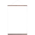 thumbnail image 4 of (20 in | 51 cm) Dark Oak Solid Oak Wood Magnetic Poster Frame Picture Hanger, 4 of 4