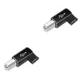 thumbnail image 2 of Naiovety Tipo-c Adaptador USB Conector Equipo Convertidor Accesorio Convertidor de adaptación Herramienta de transferencia de datos Cabeza de Codo Cabeza/Negro 2Conjunto, 2 of 6
