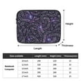 thumbnail image 3 of Snake Skin Vector Seamless Pattern Portable Laptop Sleeve Compatible with MacBook Air Notebook Computer Case for Men Women College School Students, 3 of 7
