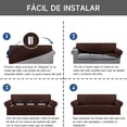 thumbnail image 4 of Cubre Salas Castelog Impermeable 3 pz Color-Cafe Castelog C0967, 4 of 9