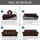 thumbnail image 4 of Cubre Salas Castelog Impermeable 3 pz Color-Cafe Castelog C0967, 4 of 9