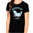 thumbnail image 2 of Birthday Shirt Girl Birthday Girl Baby Blue Unicorn Birthday Shirt Birthday Girl Gift, 2 of 6