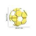 thumbnail image 3 of Pegatinas de Pared de Acrílico Espejado con Forma de Balón de Fútbol para Decoración de Pared, para Habitación de Niños y Niñas, Sala de Estar y Dormitorio., 3 of 6